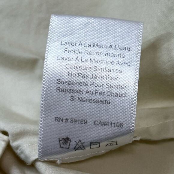 NWOT | ATM | Ombré Poplin Button Down Shirt | Yellow | Large - Picture 16 of 16